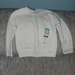 🔴 Beige Crewneck Sweatshirt